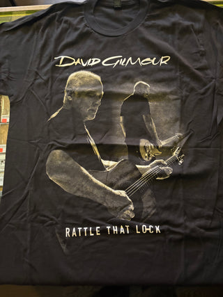 David Gilmour Rattle That Lock Tour Radio City Music Hall 2016 T-Shirt, Black, L