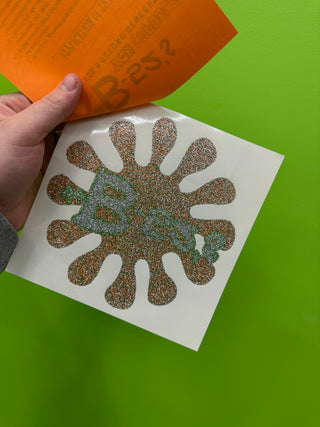 The B-52's- Time Capsule: Songs For A Future Generation 1998 Promotional Iron On Transfer Graphic Logo