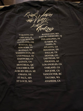 Roger Waters The Wall Live 2010 Tour T-Shirt, Black, XL