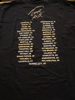 Roger Waters The Wall Live 2012 Tour T-Shirt, Black, L