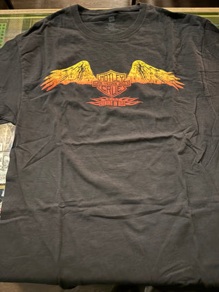 Motley Crue An Intimate Evening Vegas 2013 Harley Davidson T-Shirt, Black, L