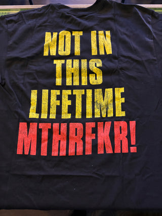 Guns N Roses Not In This Life Time East Rutherford NJ 2016 T-Shirt, Black, L