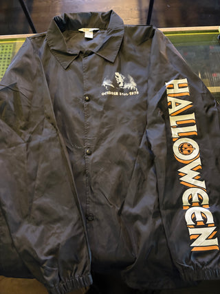 Halloween Windbreaker, Black, L
