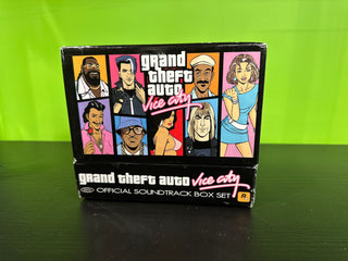 Grand Theft Auto Vice City Official Soundtrack Box Set (Light Box Wear, Sealed CDs 5,6,7)