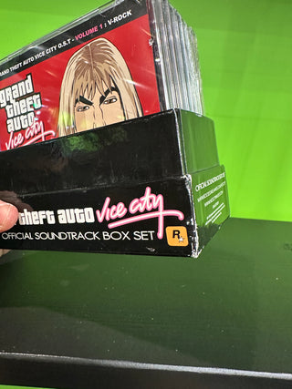 Grand Theft Auto Vice City Official Soundtrack Box Set (Light Box Wear, Sealed CDs 5,6,7)