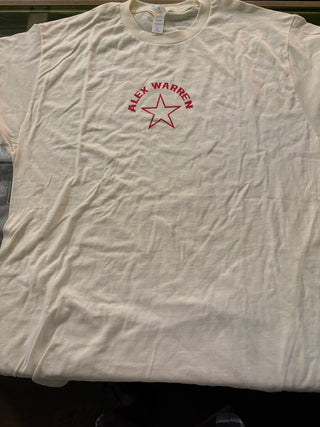 Alex Warren You'll Be Alright Kid Tightrope T-Shirt, Cream, L