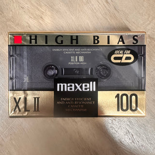 Maxell XL II High Bias Cassette - 100 Minutes