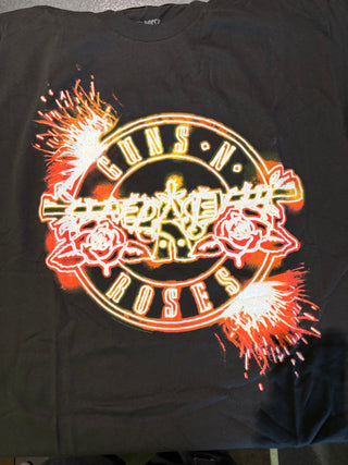 Guns N Roses Sold Out Metlife Stadium 2016 T-Shirt, Black, L