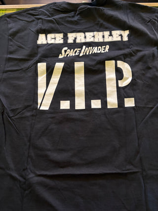 Ace Frehley Space Invader Tour VIP T-Shirt, Black, L