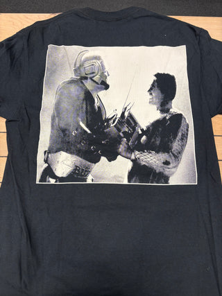 The Running Man (1987) Poster T-Shirt, Black, M