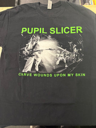 Pupil Slicer Carve Wounds Upon My Skin T-Shirt, Black, M