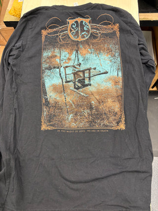 This Is Oblivion Self Titled Longsleeve T-Shirt, Black, M