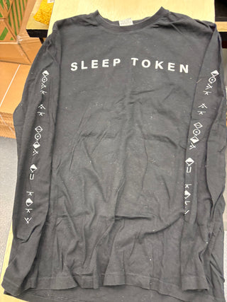 Sleep Token Vessel Reaper Longsleeve T-Shirt, Black, M