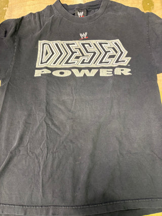2003 WWE Diesel Now More Than Ever T-Shirt, Black, L