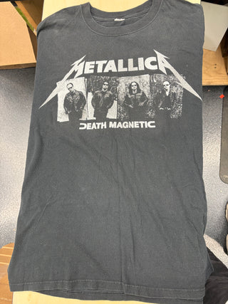 Metallica World Magnetic Tour T-Shirt, Black, XL