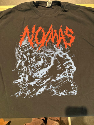 No/Mas Chain Grabber T-Shirt, Black, 2XL