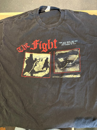 The Fight The Master Is Calling T-Shirt, Black, XL