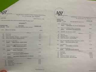 Metalshop- Radio's Weekly Metal Magazine: 5/31/1991 (ft Armored Saint, Testament, Queen & More)(w/Cue Sheet)