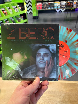 Z Berg (Ryan Ross/Panic At The Disco)- I Fall For The Same Face Every Time / The Bad List (Corpse Blue W/ Red Splatter)