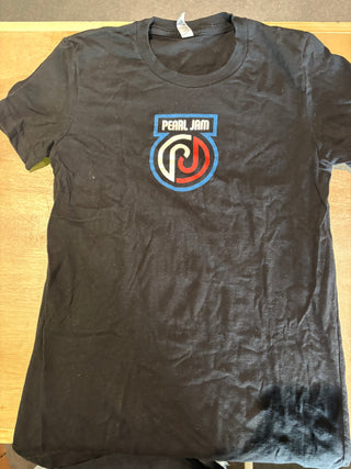 Pearl Jam 2013 Tour T-Shirt, Black, Juniors Large