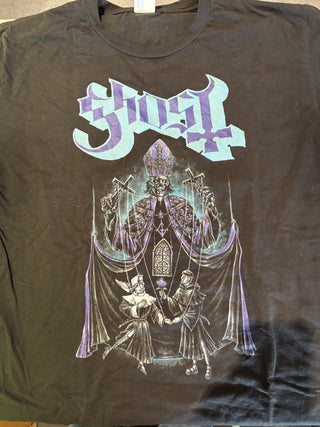 Ghost Skeletour 1/28/26 Connecticut Show T-Shirt, Black, L