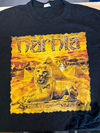 2000s Narnia Desert Land World Tour T-Shirt, Black, XL