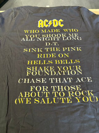 AC/DC Who Made Who T-Shirt, Black, L