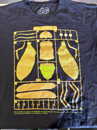 2022 Jerry Cantrell Brighten Tour T-Shirt, Black, XL