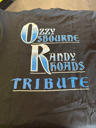 Ozzy Osbourne Randy Rhoads Tribute T-Shirt, Black, L