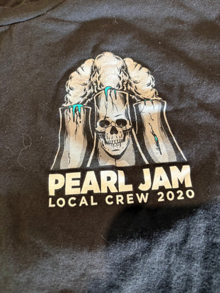 Pearl Jam Local Crew 2020 T-Shirt, Black, L