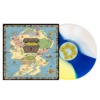 Less Than Jake- Uncharted (Easter Yellow/Blue/Bone Tri-Stripe Vinyl) (PREORDER)