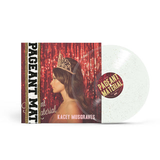 Kacey Musgraves- Pageant Material (10 Year Anniversary) [Clear Gold Glitter LP]