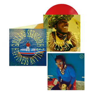 Leon Bridges- Happiness Anytime (Campari Red Indie Exclusive Vinyl) (PREORDER)