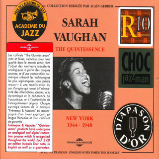 Sarah Vaughan- New York 1944-1948