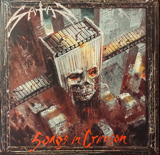 Satan- Songs In Crimson - Transparent Pigeon Blue Colored Vinyl