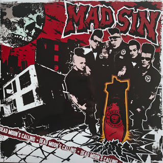 Mad Sin- Dead Moon's Calling - Oxblood & White Swirl Vinyl