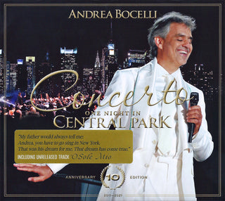 Andrea Bocelli- Concerto: One Night In Central Park (10th Anniv)