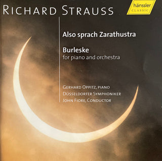 R Strauss . / Oppitz / Fiore / Dusseldorf So- Also Sprach Zarathustra / Burleske
