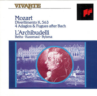 Mozart / L'archibudelli- Divertimento For String Trio / Adagios & Fugues