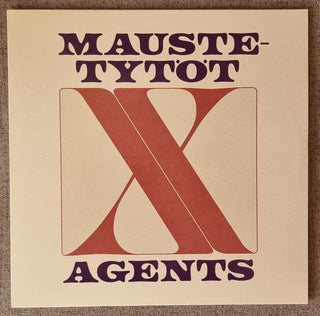 Maustetytot X Agents- Maustetytot X Agents - Black Vinyl