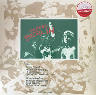 Lou Reed- Berlin [Colored Vinyl] [Limited Edition] (Wht) (Fra)