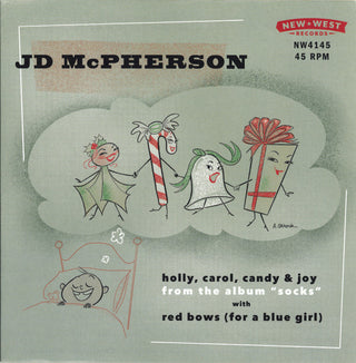 JD McPherson- Holly, Carol, Candy & Joy / Red Bows (For A Blue Girl)