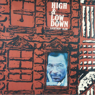Lightnin Slim- High & Low Down - Blue & Grey Smoke Colored Vinyl