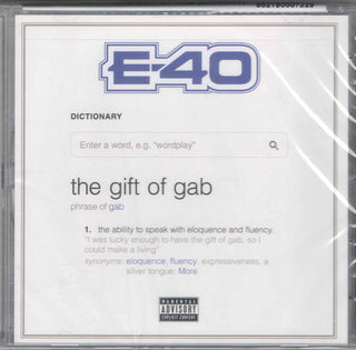 E-40- Gift Of Gab