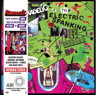 Funkadelic- Electric Spanking Of War Babies - Fluorescent Green Colored Vinyl