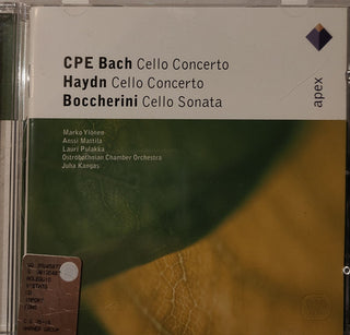 Ylonen/Mattila/Pulakka/Kangas/- Bach C.P.E: Clo Cto / Haydn: Clo Cto