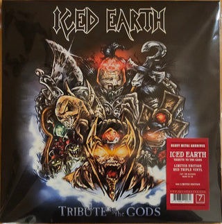 Iced Earth- Tribute To The Gods - Red Vinyl