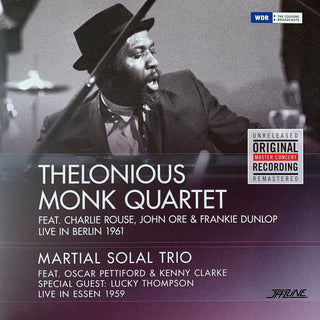Thelonious Monk  Quartet- Live In Berlin 1961 / Live In Essen 1959 [Clear Vinyl]