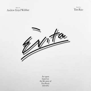 Andrew Lloyd Webber- Evita (Original Cast Recording) - White Colored Vinyl