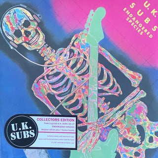 UK Subs- Endangered Species [Double 10-Inch Black Vinyl Set]